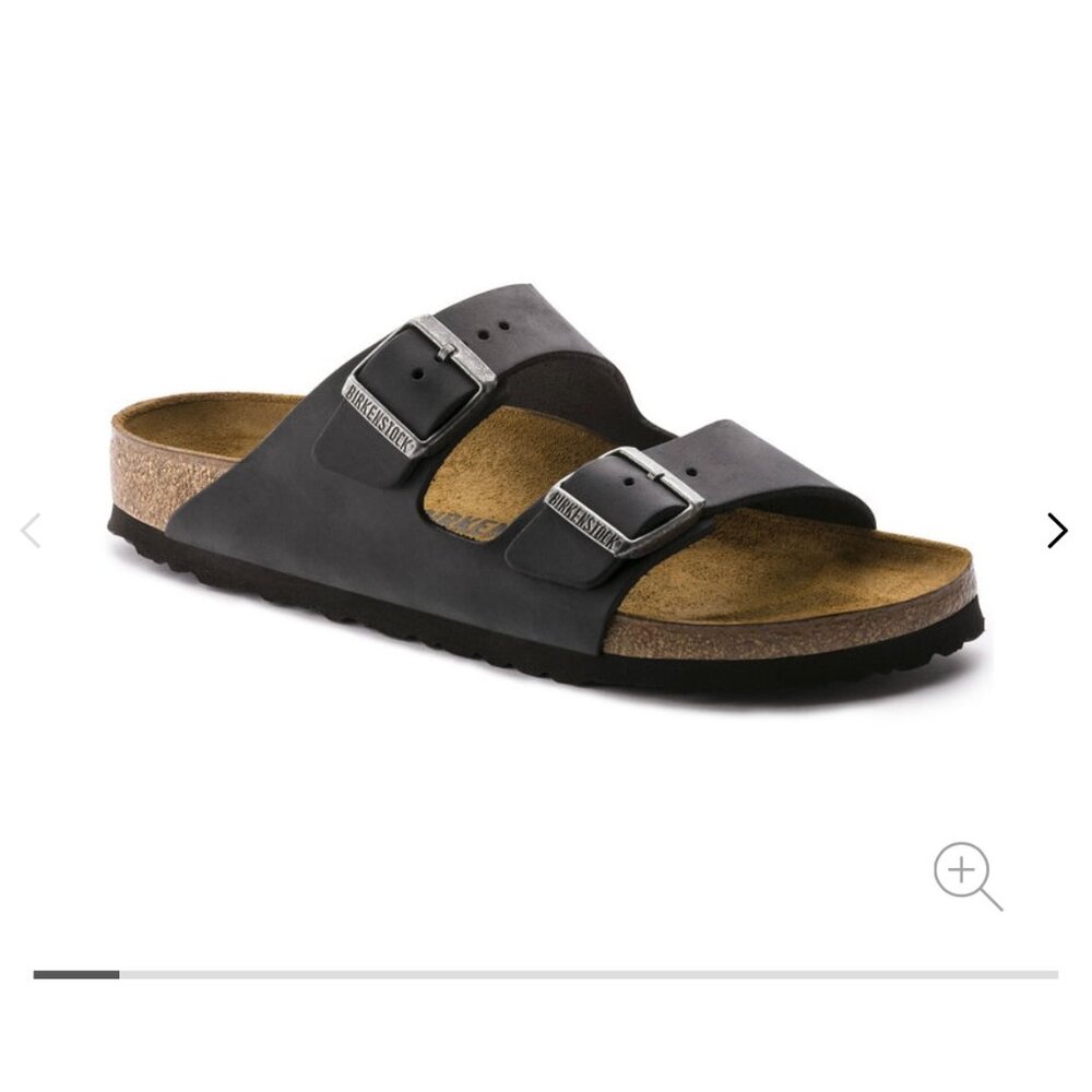 NWOT Birkenstock Arizona BS Black